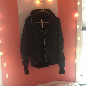 Lululemon Striped Jacket Size 4